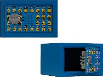 Сейф Т-170EL smile (Синий)