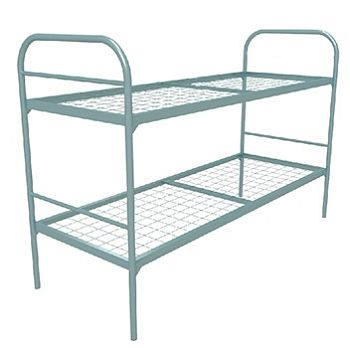 Кровать двухъярусная 70*190*160, серая