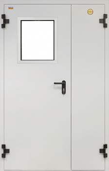 Дверь огнестойкая ДП-2-60-2050/1250/L